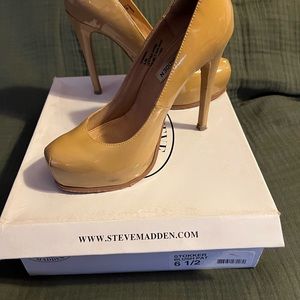 Patent Steve Madden Platform Heels
